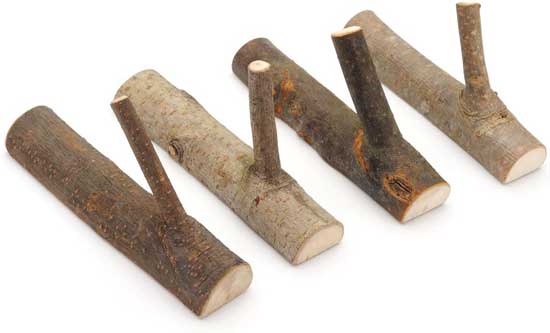 Branch Wall Hooks -Set of 4